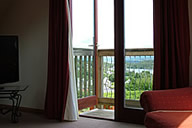upstairs lounge with great view