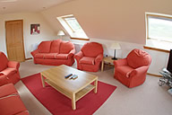 spacious lounge